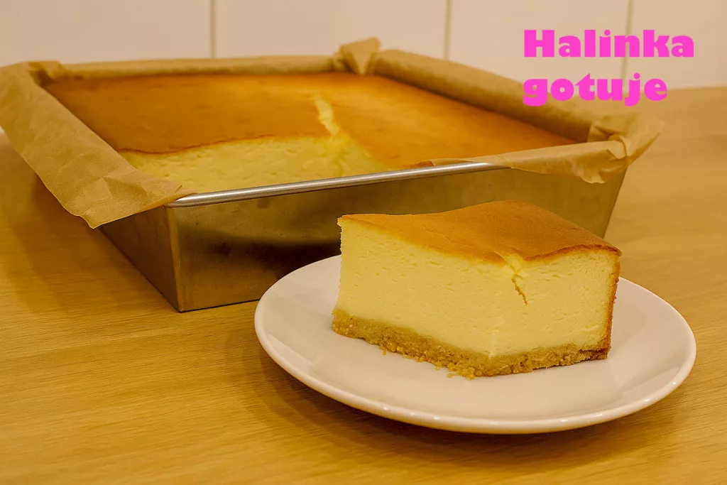 Sernik z mlekiem skondensowanym