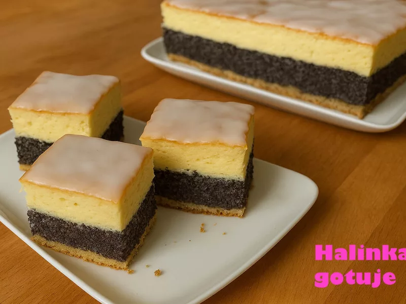 Seromakowiec na kruchym cieście