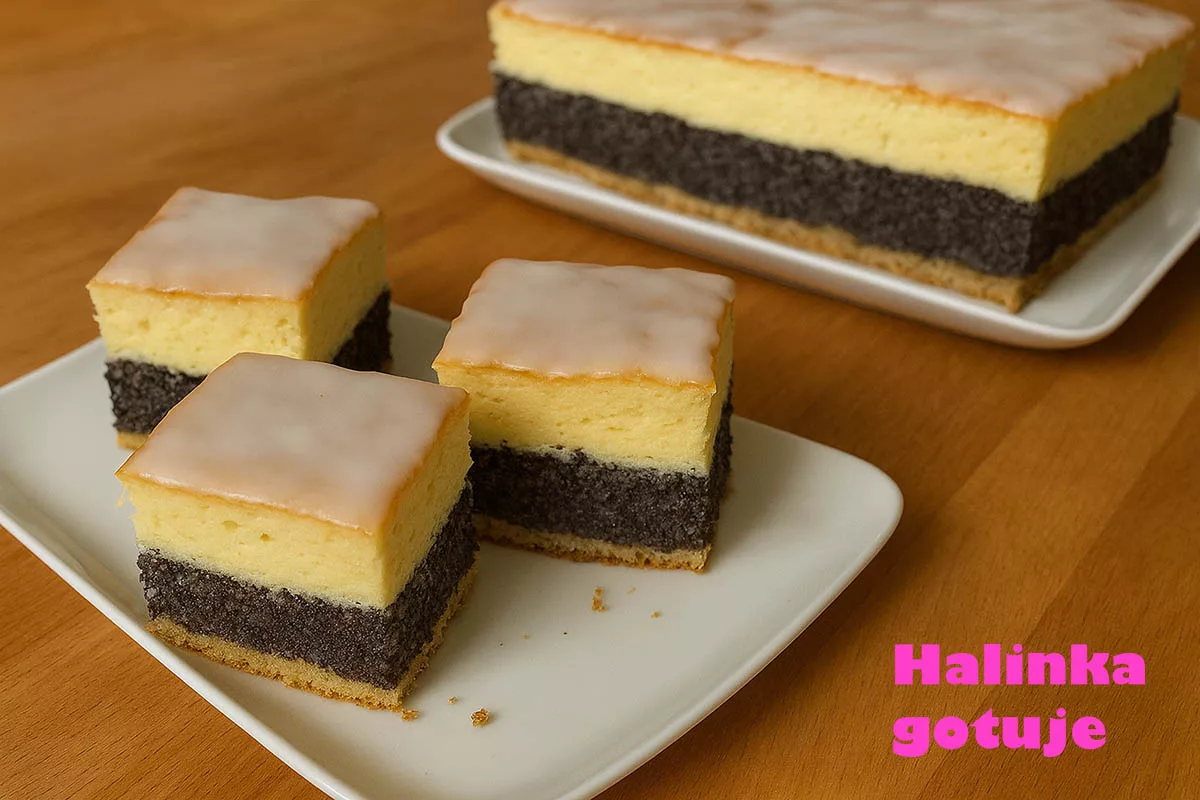 Seromakowiec na kruchym cieście