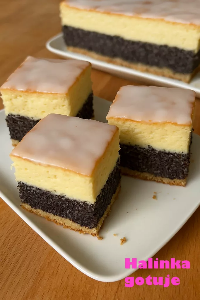 Seromakowiec na kruchym cieście