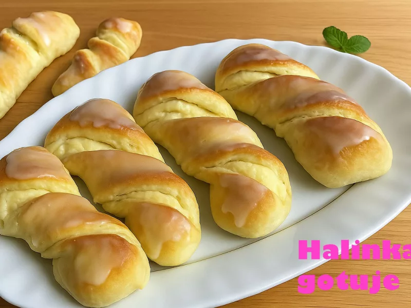 Drożdżówki z serem – mięciutkie i pachnące jak z piekarni