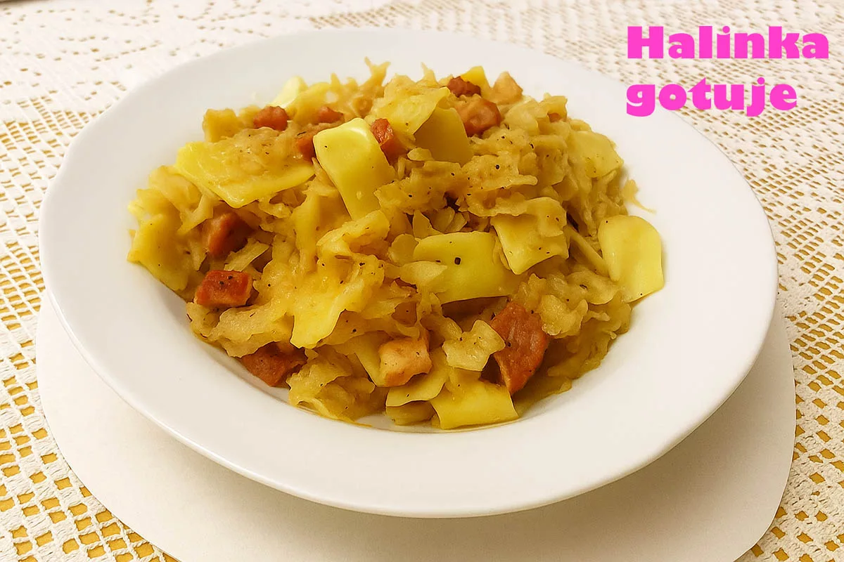 Łazanki z kiszoną kapustą