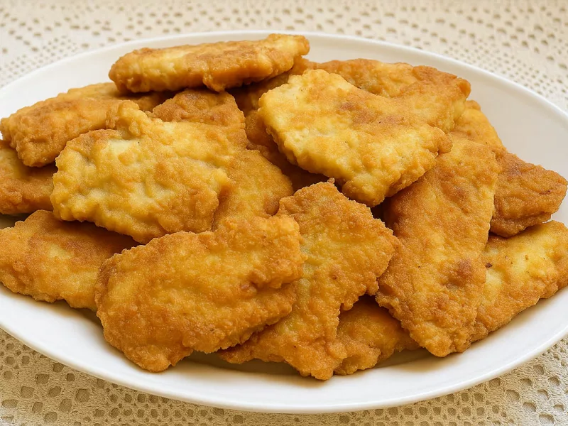 Ryba smażona w chrupiącej panierce