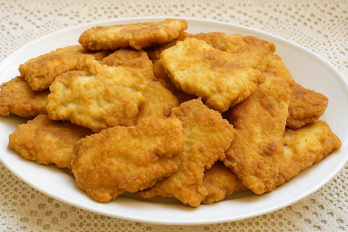 Ryba smażona w chrupiącej panierce