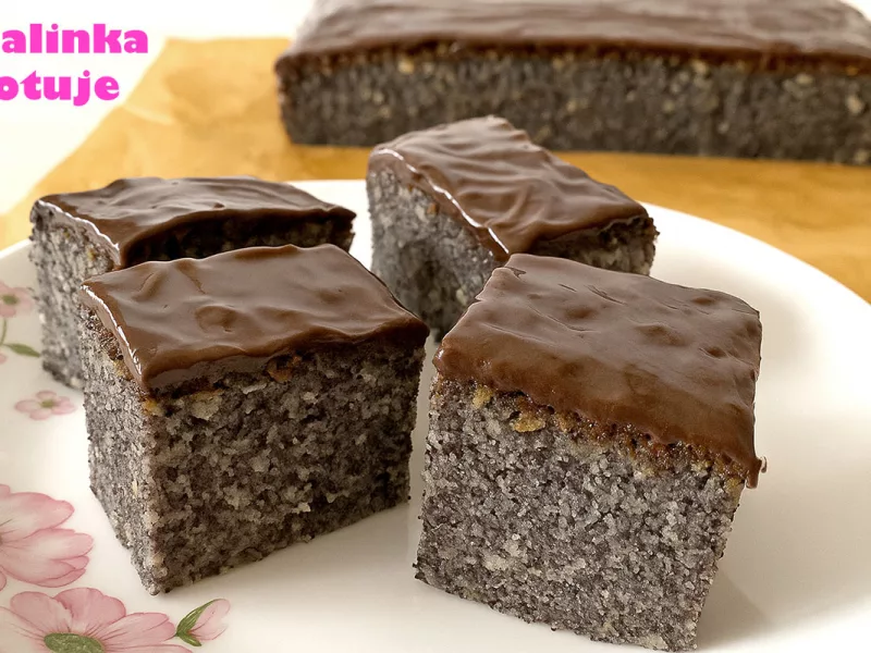 Makowiec japoński – wilgotny i bardzo smaczny